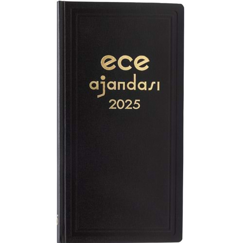 ECE AJANDA TİCARİ SERİ 17x33 ASYA 2025 Yılı