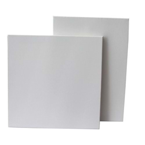 Linea Arkadan Zımbalı Sıvama Profosyonel Tuval 40X40 cm