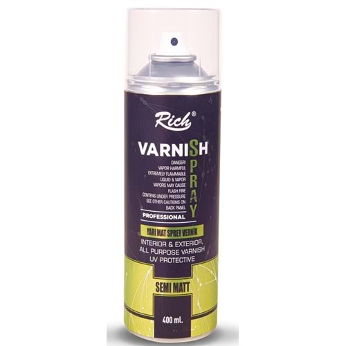 Rich 400 ml Yarımat Sprey Vernik 04549