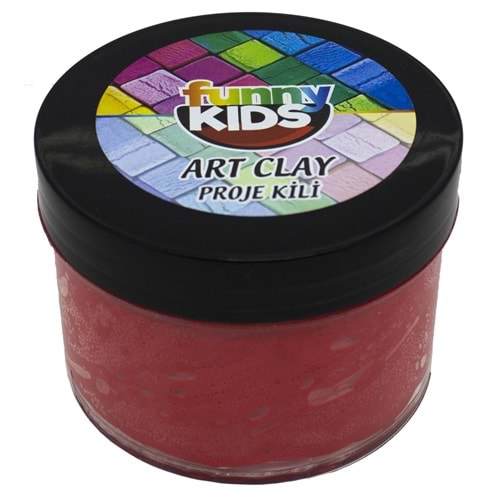 Funny Kids Art Clay Proje Kili 40cc 560 Kırmızı