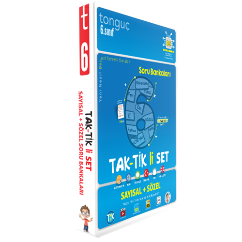Tonguç Taktikli 6. Sınıf Sayısal Sözel Soru Bankası Set