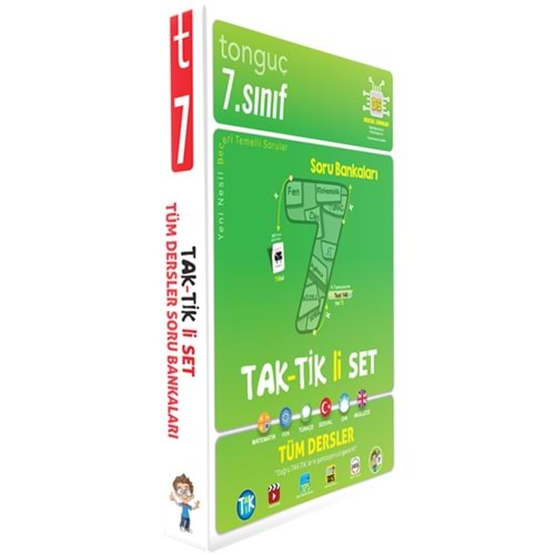 Tonguç Taktikli 7. Sınıf Tüm Dersler Soru Bankası Seti