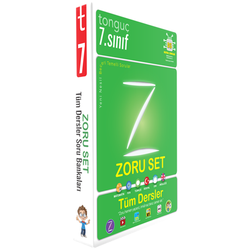 Tonguç 7. Sınıf Zoru Bankası Tüm Dersler Seti