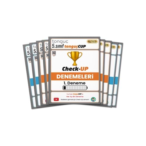 5. Sınıf TonguçCup Check-Up 1. Denemeleri
