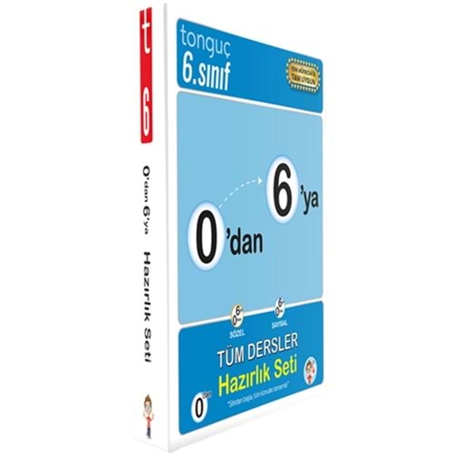 Tonguç Akademi 0 dan 6 ya Konu Anlatımlı Soru Bankası Seti