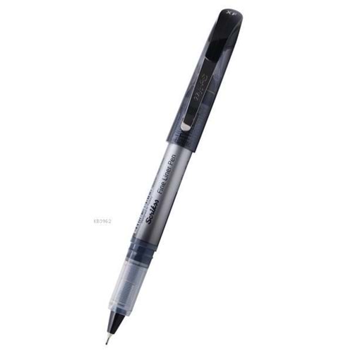 Scrikss Fl68 Fine Liner XF 0.6 mm Pen Siyah Roller Kalem