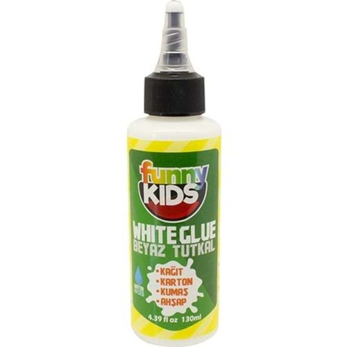 Funny Kids Beyaz Turkal 130ML