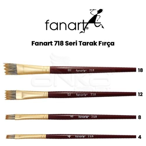 Fanart Tarak Fırça 718 NO:08