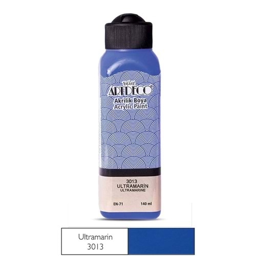 Artdeco Akrilik Boya 140 Ml Ultramarin