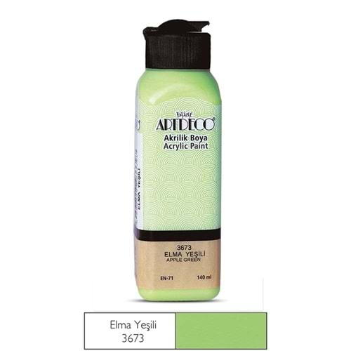 ARTDECO AKRİLİK BOYA 140 ML ELMA YEŞİLİ