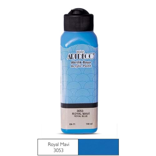 ARTDECO AKRİLİK BOYA 140 ML ROYAL MAVİ