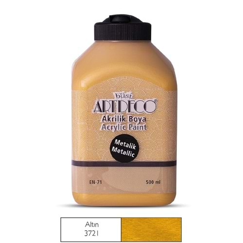 Artdeco Akrilik Boya 500 gr Metalik Altın 71L-3721