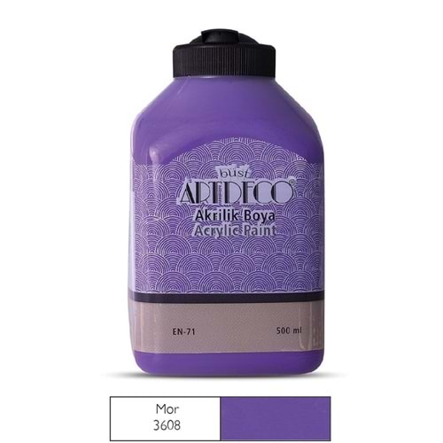 Artdeco Akrilik Boya 500 Ml Mor