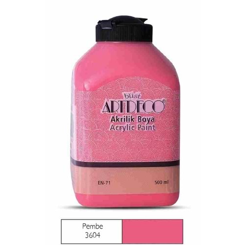 Artdeco Akrilik Boya 500 Ml Pembe