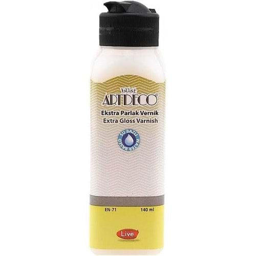 Artdeco Su Bazlı Extrea Parlak Vernik 140 Ml