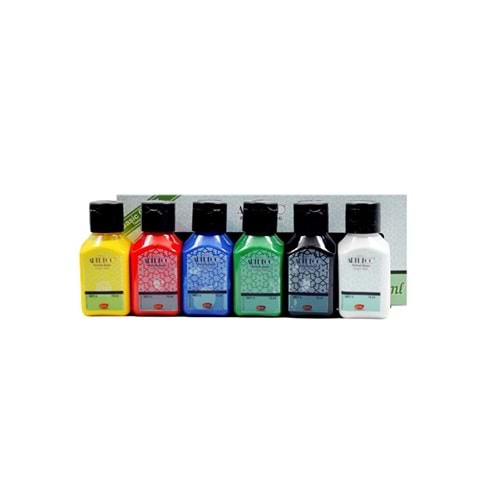 Artdeco 75 Ml Parmak Boyası 6 Renk ( Temel Renkler) Y-118ı-as1