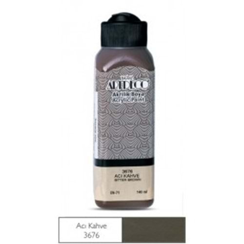 Artdeco Akrilik Boya 140 Ml Koyu Kahve 3717