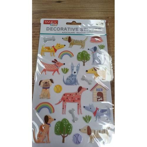TNX-25366 Evcil Köpek SERİSİ PUFFY ETİKETİ