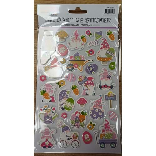 TNX-25359 YILBAŞI SERİSİ PUFFY ETİKETİ