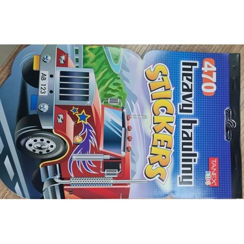 Tanex Stickers Heavy Hauling Sticker 470 Obje
