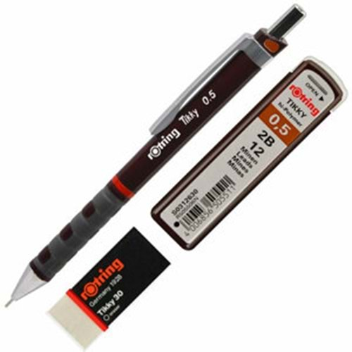 Rotring Tikky Versatil Kalem Seti 05 Kahverengi