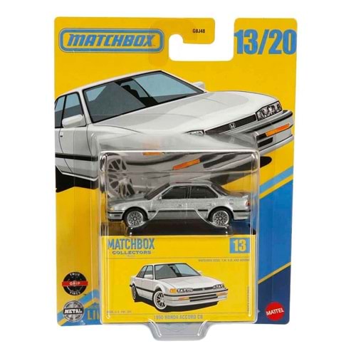 Matchbox Kolleksiyon Araçları Serisi Gbj48 1990 Honda Accord