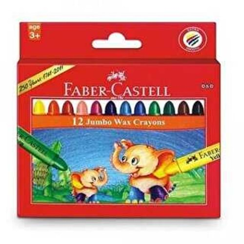 Faber Castel 12 li Mum Boya Yıkanabilir