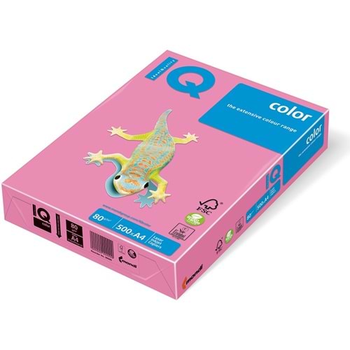Iq Color A4 80 Gr Renkli Kağıt Açık pembe 500 Lü