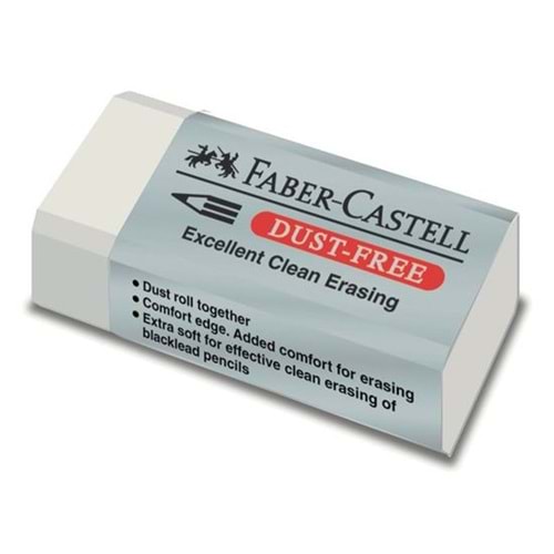 Faber Castel 187130 Dust-Free Beyaz Soft Silgi