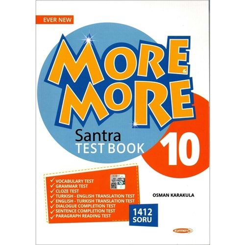 More&More 10. sınıf Santra Test Book