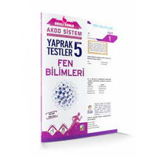 Akıllı Damla 5. Sınıf Fen Bilimleri Yaprak Test