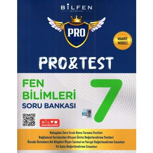 Bilfen Yayıncılık 7. Sınıf Fen Bilimleri ProTest Soru Bankası