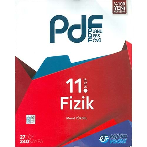 EĞİTİM VADİSİ 11. SINIF PDF KONU ANLATIMLI FİZİK