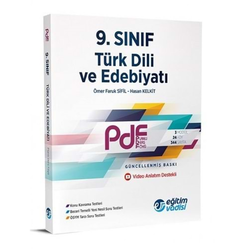 Eğitim Vadisi Planlı Ders Föyü 9. Sınıf Türk Dili ve Edebiyatı