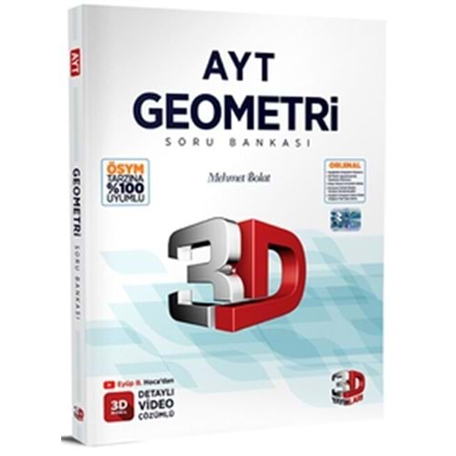 Çözüm 3D AYT Geometri Soru Bankası