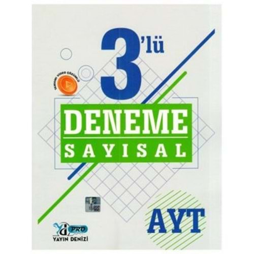 Yayın Denizi AYT Sayısal 3 lü Deneme