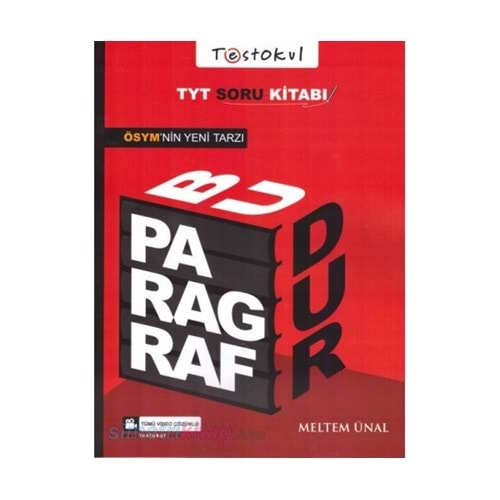 TestokulÜnv.Haz. Soru Kitabı Paragraf Budur (Tamamı Yeni Nesil)