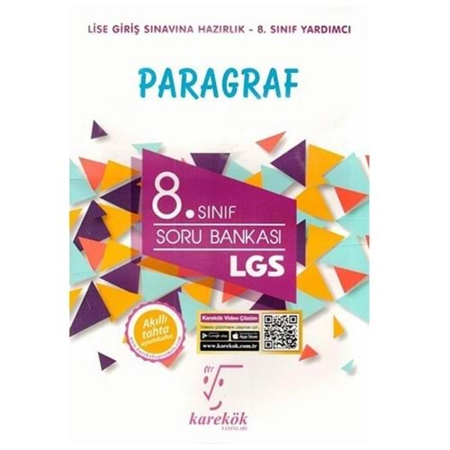 Karekök LGS 8. Sınıf Paragraf Soru Bankası