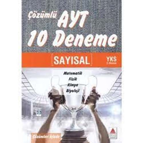 Delta Kültür AYT Sayısal Çözümlü 10 Deneme