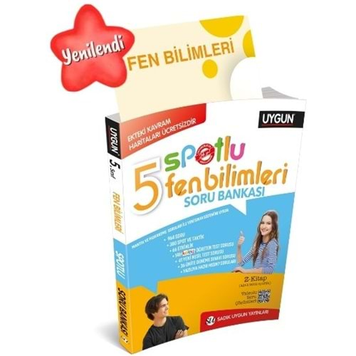 Uygun Spotlu 5. Sınıf Fen Bilimleri Soru Bankası