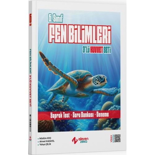 İşleyen Zeka 6. Sınıf Fen Bilimleri 3 lü Kuvvet Serisi Seti