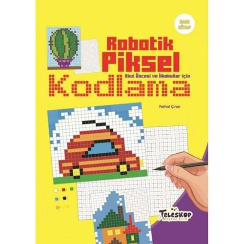 Sarı Kitap Robotik Piksel Kodlama Teleskop Popüler Bilim