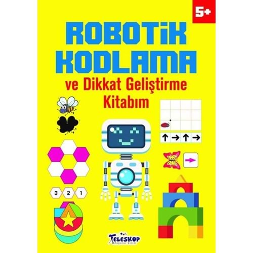 Robotik Kodlama ve Dikkat Geliştirme Kitabım 5+ Teleskop Popüler Bilim