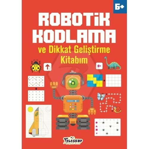 Robotik Kodlama ve Dikkat Geliştirme Kitabım 6+ Teleskop Popüler Bilim