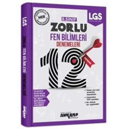 8. Sınıf LGS Güçlendiren Fen Bilimleri 12 Lİ Denemesi