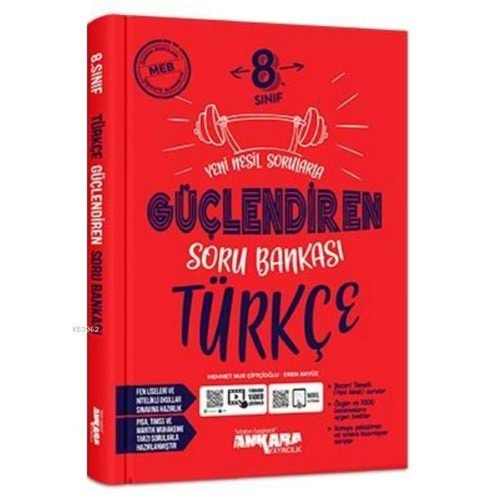 Ankara Güçlendiren 8. Sınıf Türkçe Soru Bankası