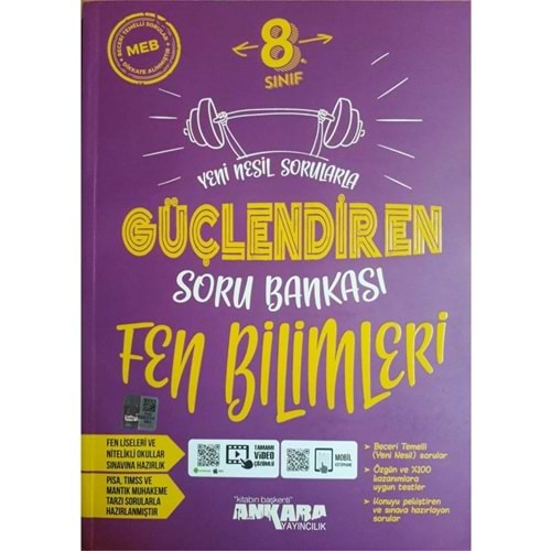 Ankara Güçlendiren 8. Sınıf Fen Bilimleri Soru Bankası