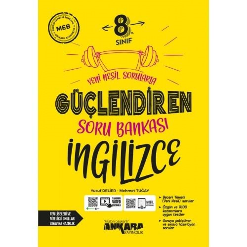 Ankara Güçlendiren 8. Sınıf İngilizce Soru Bankası