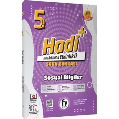 Fi Yayınları 5. Sınıf Sosyal Bilgiler Hadi Konu Anlatımlı Etkinlikli Soru Bankası