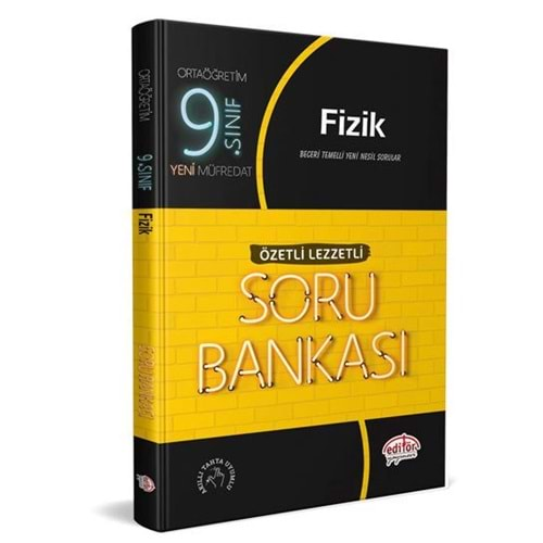 EDİTÖR 9 FİZİK SB